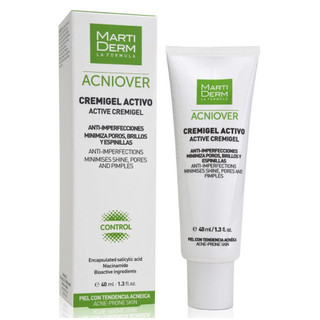 [TEM CÔNG TY] Kem Dưỡng Giảm Mụn, Giảm Nhờn, Se Lỗ Chân Lông Martiderm Acniover Cremigel Active 40ml