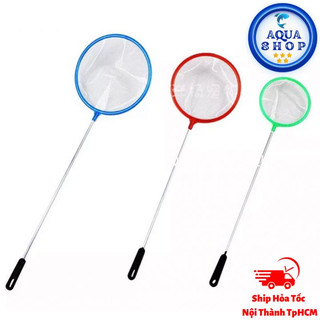 Vợt nano tròn - vợt cá lỗ siêu mịn nhiều kích cỡ sử dụng để vớt cá, tép, artermia, bobo, cá bột