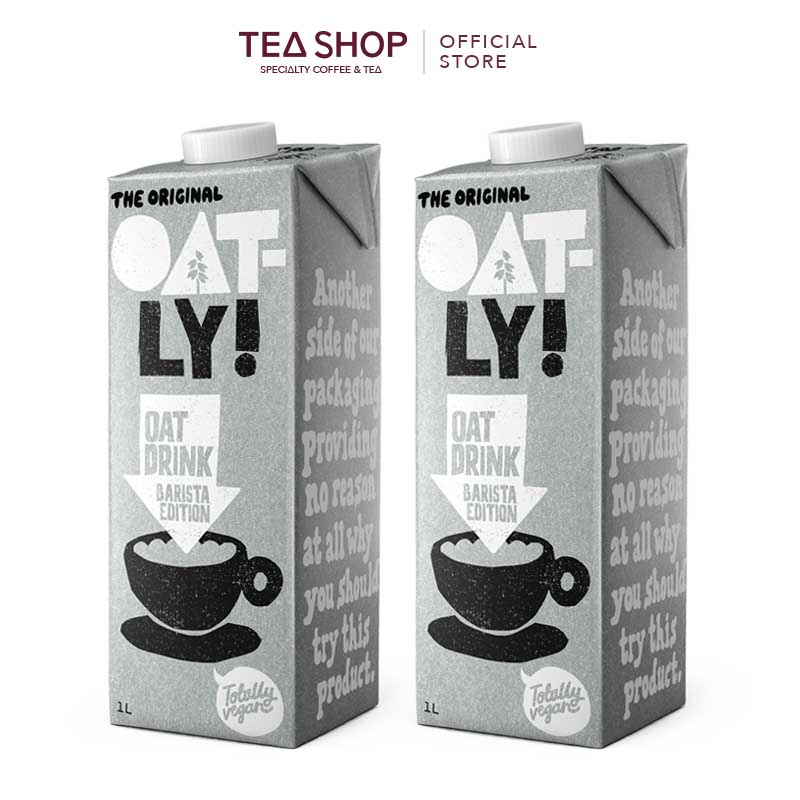 Sữa yến mạch Oatly phiên bản Barista (2 x 1L)