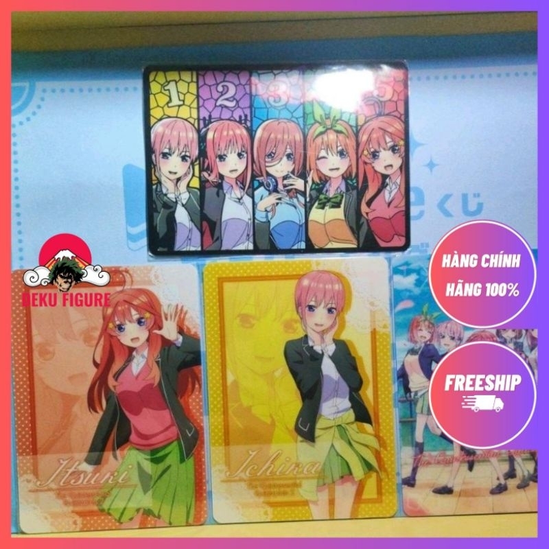 Card GOTOUBUN NO HANAYOME GOODS chính hãng 10,4cm×14,7cm