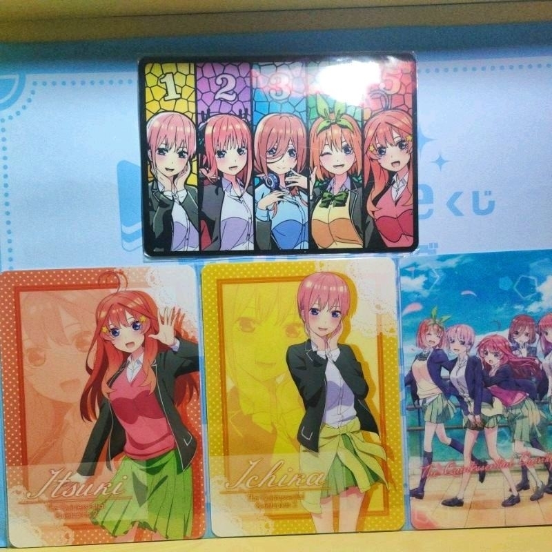 Card GOTOUBUN NO HANAYOME GOODS chính hãng 10,4cm×14,7cm