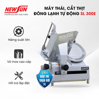Máy thái, cắt thịt đông lạnh tự động newsun sl 300e