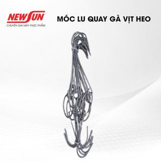 Combo 10 móc lu quay gà vịt NEWSUN - Hàng Chính Hãng