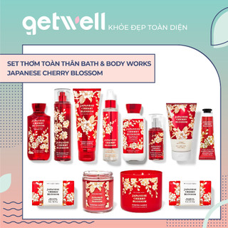 JAPANESE CHERRY BLOSSOM | Sản Phẩm Tắm Lotion Xịt Thơm Toàn Thân Nến thơm phòng Bath & Body Works
