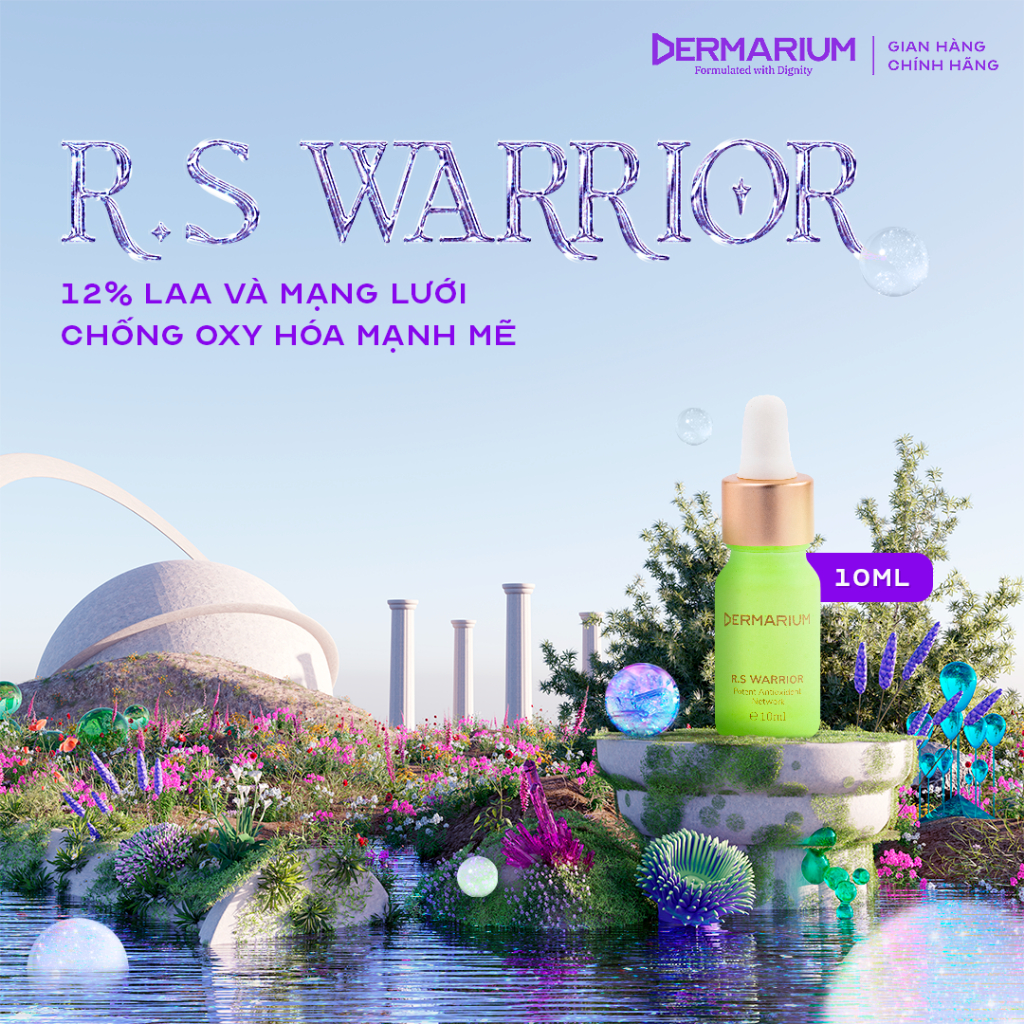 Dermarium R.S Warrior - Serum vitamin C chống oxy hóa 10ml