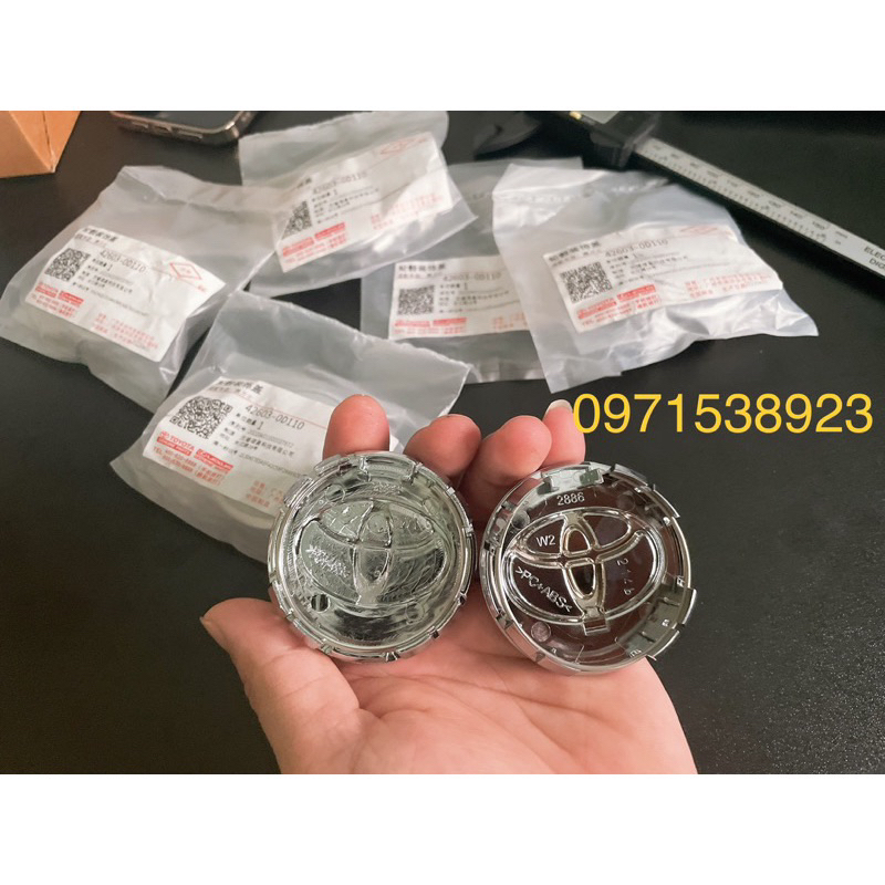 Chụp mâm TOYOTA 56mm VIOS YARIS COROLLA ALTIS xịn 42603-0D110 42603-0d070