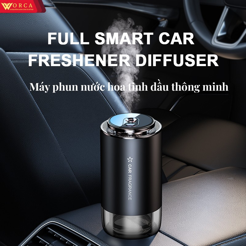 Máy Khuếch Tán Tinh Dầu Ô Tô, Khử Mùi Hôi Xe Hơi, Chuyên Dụng Cho ô tô và Gia Đình, xông tinh dầu WORCA