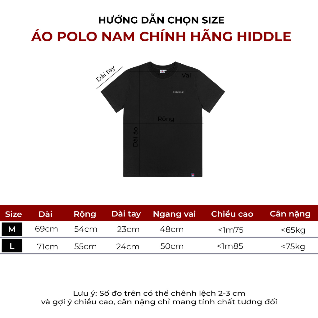 Áo thun nam cổ tròn HIDDLE vải cotton co giãn dày dặn phông trơn basic tay ngắn nhiều màu HI Basic Fit | H04-T4