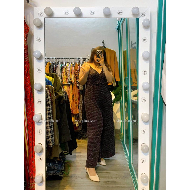 Đo bay jumsuit BIGSIZE lấp lánh đi tiệc