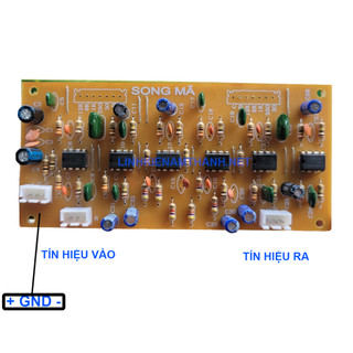 Mạch chỉnh EQ 10 cần 2 kênh loại tốt