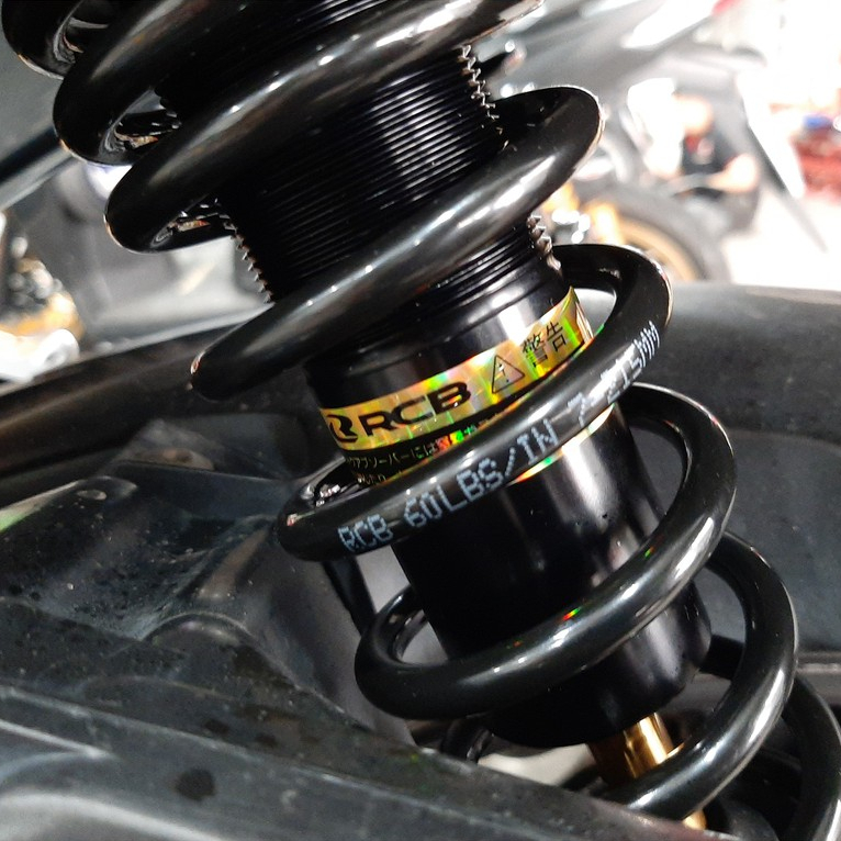 Phuộc RCB C Series ty vàng cho Air Blade. Chính hãng. BH 12 tháng