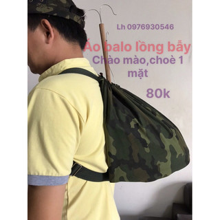 Áo balo đeo lồng bẫy chào mào , choè lồng 1 mặt
