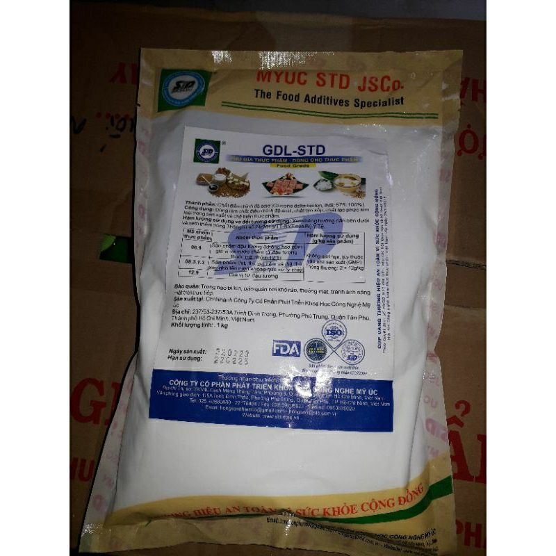 Đường nho GDL - STD gói 1kg ( Đường nho làm tào phớ, đậu hũ non...)