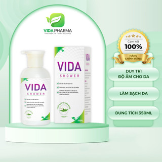 Vida Nano Shower sạch da, kháng khuẩn, duy trì độ ẩm trên da - Vida Pharma