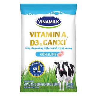 Sét 5 bịch sữa Vinamilk 220ml