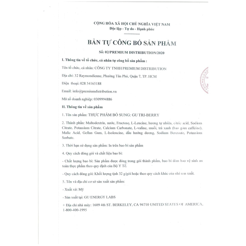 Gel năng lượng chuyên dụng cho chạy bộ, đạp xe, bơi lội trekking đường dài GU Energy Original