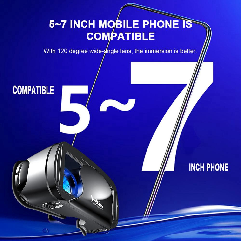 Kính Thực Tế Ảo Vrg Pro 3D Góc Quan Sát Rộng 120 Độ Phù Hợp Cho Màn Hình Điện Thoại Từ 5 - 7 Inch | BigBuy360 - bigbuy360.vn