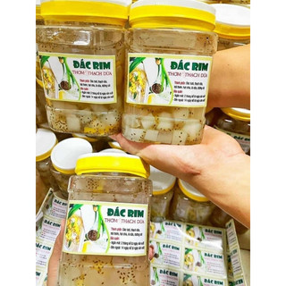 Đác rim thơm mix hạt chia thạch dừa hộp 1kg