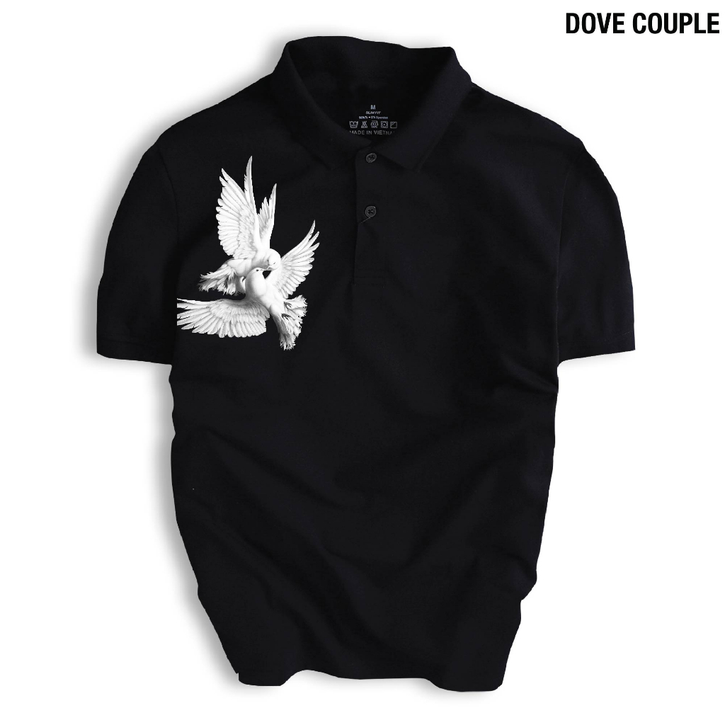 Áo thun POLO nam DOVE COUPLE cao cấp, chuẩn form, trẻ trung, thanh lịch