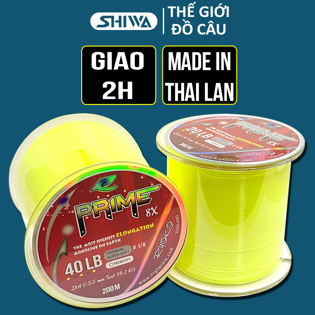 Dây Cước Câu Cá RYOKO PRIME 8X ĐỦ SIZE - Dây Cước Câu Cá Siêu Bền, Cước Câu Cá, Đồ Câu Shiwa
