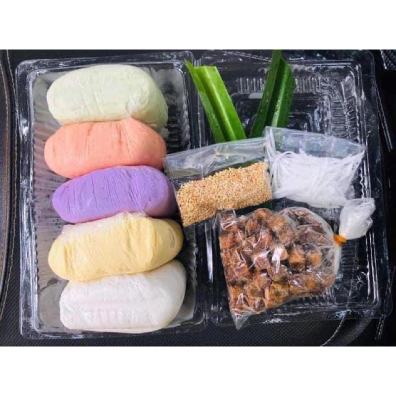set bánh trôi ngũ sắc