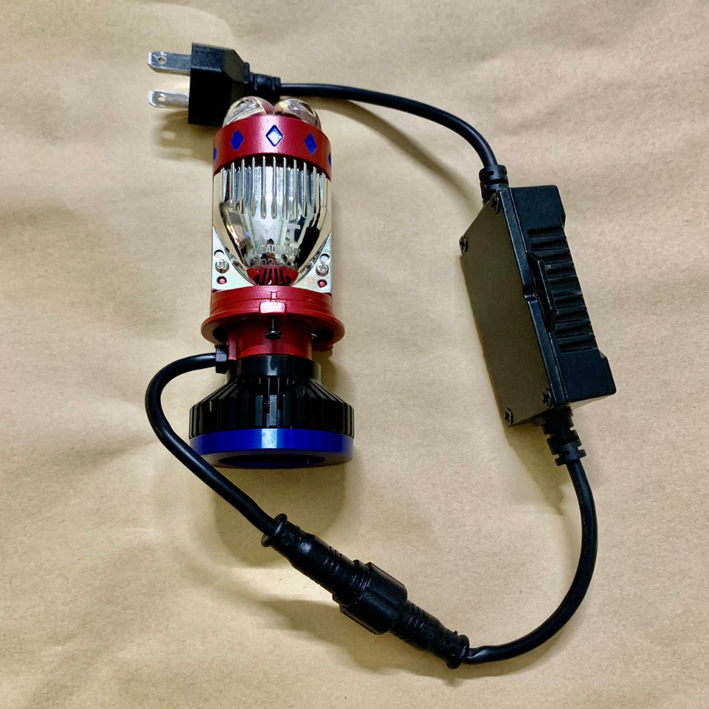 Đèn led bi T8 chân H4 có trợ pha