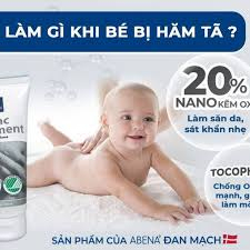 [DỊU LÀNH NÂNG ĐỠ CON YÊU] - Kem Chống Hăm, Làm Dịu Da Zinc Ointment Abena 15ml (Hàng Chính Hãng)