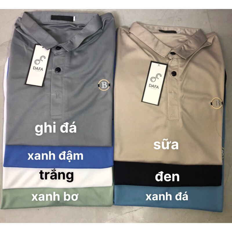 Áo polo nam cổ bẻ chất cotton thấm hút mồ hôi thêu logo - Áo thun nam mẫu mới mùa hè