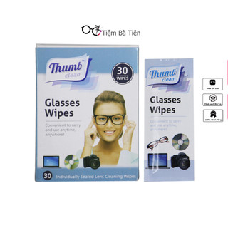 Khăn lau dùng 1 lần chuyên dụng cho mắt kính, điện thoại, màn hình, camera máy ảnh