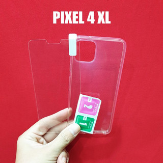 ￼Bộ ốp lưng + kính cường lực cho Google Pixel 4 XL