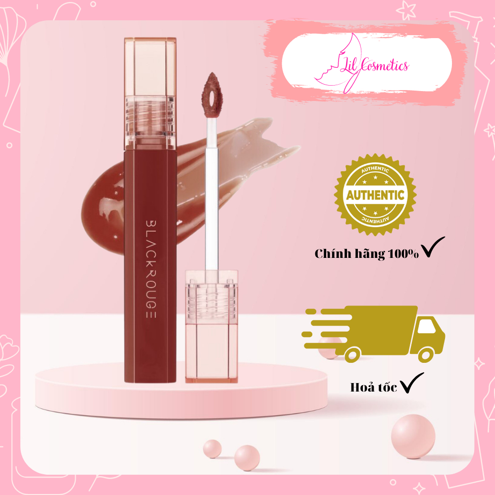 L_C Son Tint Bóng Black Rouge Water Glow Tint HG08 Hazenut Syrup