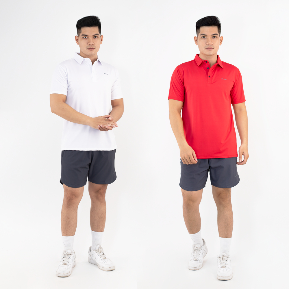 Áo Polo thể thao nam co dãn thoáng khí thoát ẩm nhiều màu Reeta - A2135