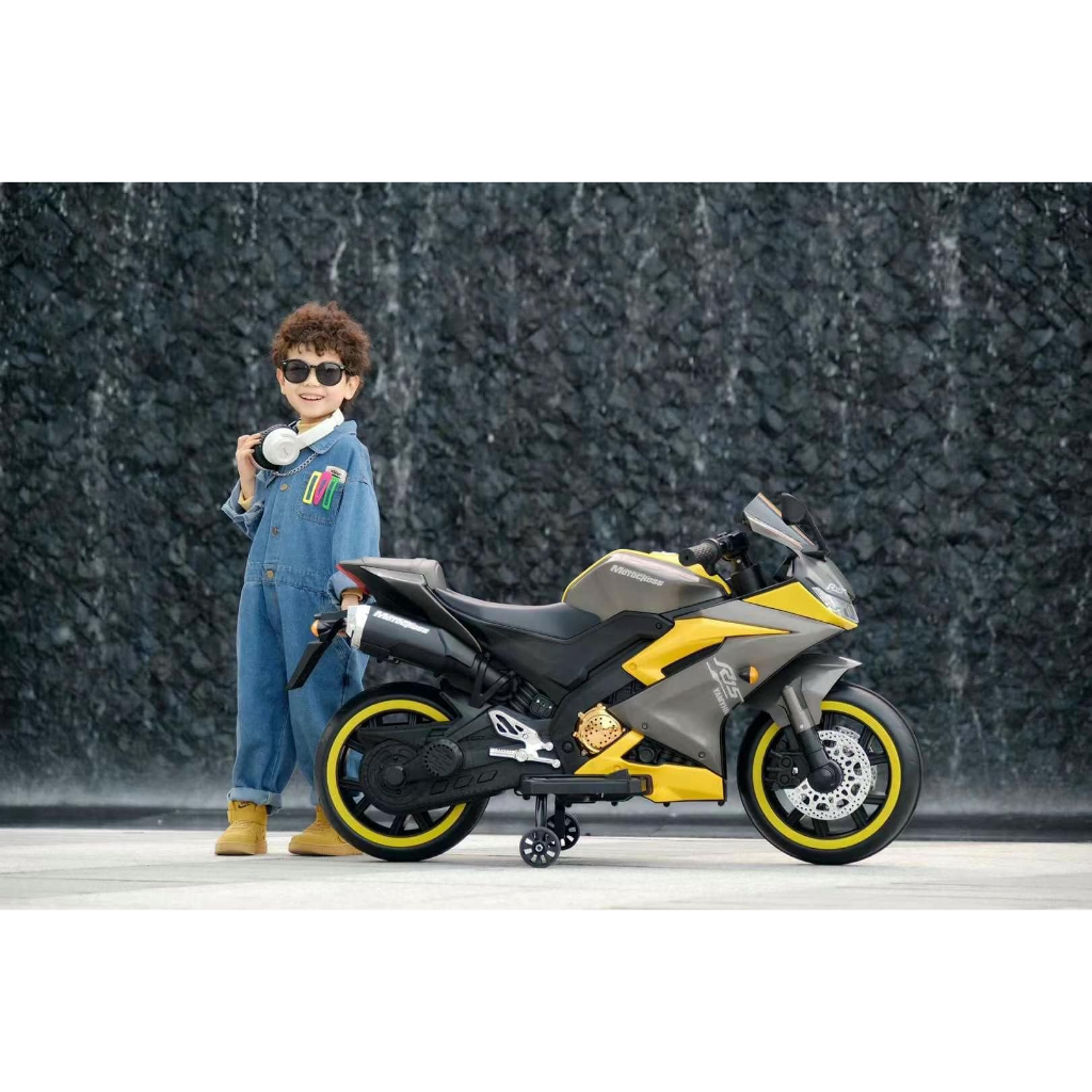 Xe máy điện trẻ em R15, Tay ga, bánh đèn