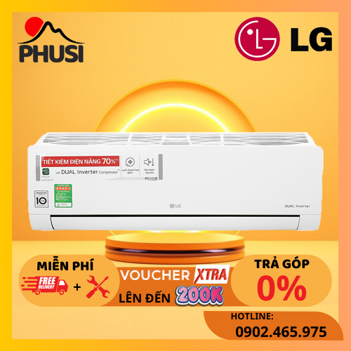 [MIỄN PHÍ VẬN CHUYỂN - LẮP ĐẶT] - V13ENH1 - Máy lạnh LG Inverter 1.5 HP V13ENH1