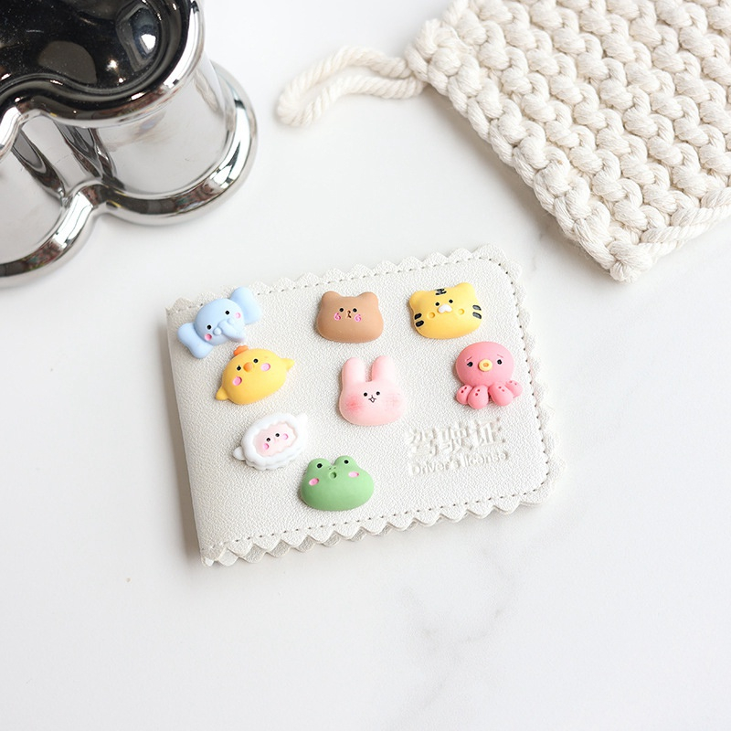 Combo hình dán sticker 3D hoạt hình đáng yêu trang trí bình nước ,điện thoại, túi ví kèm keo dán