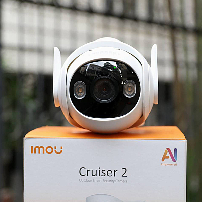 Camera WIFI IMOU Cruiser 2 GS7EP 5Mpx, Ngoài trời Xoay 360, Đàm thoại 2 chiều, Cảnh báo thông minh, Bảo hành 24 tháng