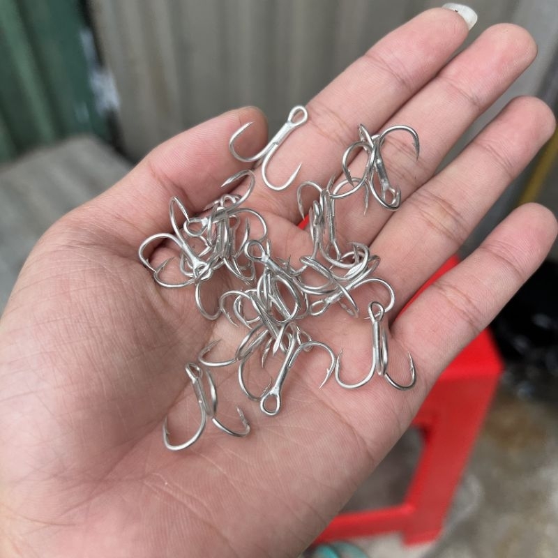 Lưỡi ba tiêu BKK 4X - Siêu khỏe, Siêu Cứng- lưỡi Câu Lure