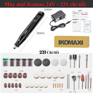 Máy mài điêu khắc cầm tay KOMAX™️ 220V 231 chi tiết ❤️Hanrui Offical❤️