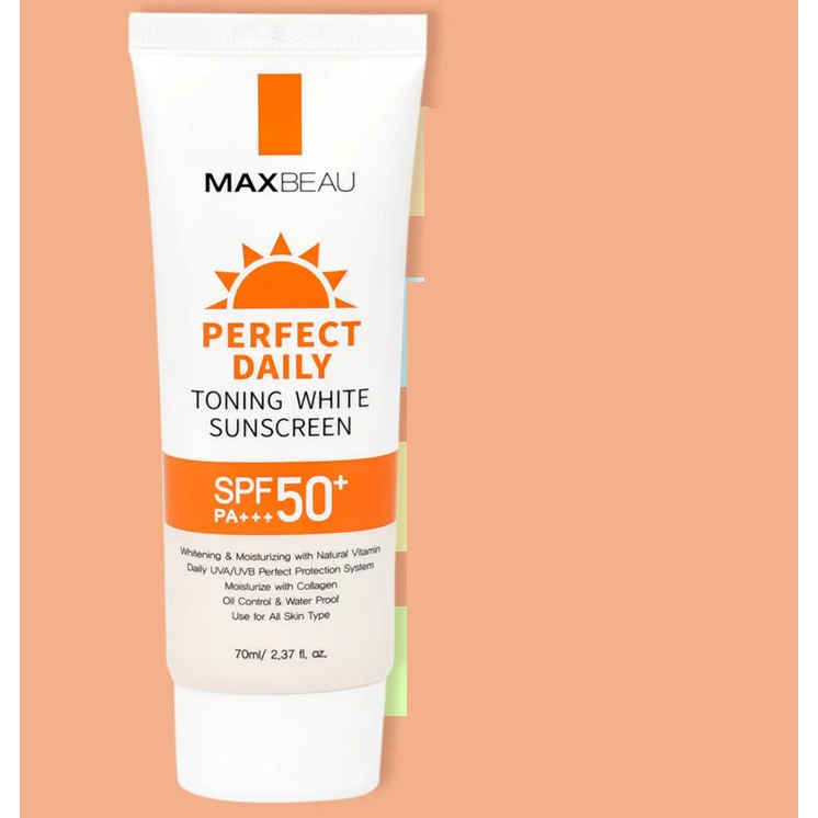 Hàng Chính Hãng- Kem Chống Nắng Trắng Da Lên Tông Kiềm Dầu Benew MAXBEAU SPF 50 PA +++ Hàn quốc 70ml