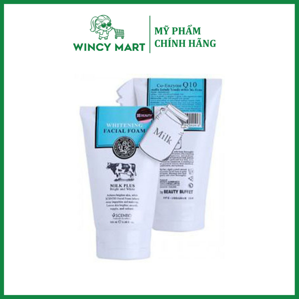 (Hàng Chính Hãng) Sữa Rửa Mặt Beauty Buffet Con Bò Thái Whitening Facial Foam