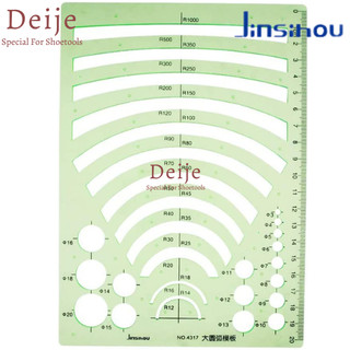 Thước vẽ Jinsihou No.4317, Drawing template