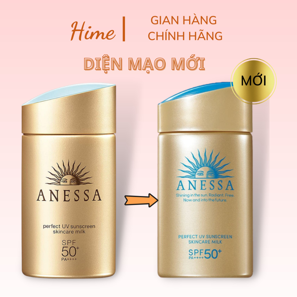 Kem Chống Nắng Anessa Perfect UV SPF50+ PA++++ 60ml hàng nội địa Nhật Bản