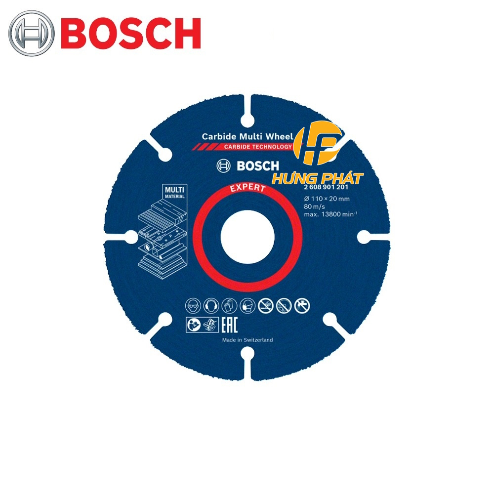 Lưỡi cắt đa năng Bosch 2608901201  sản xuất tại Thụy Sỹ