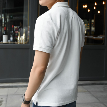 Áo Polo nam kẻ sọc Avis Polo Shirt trẻ trung, 100% cotton, thoáng mát - THE GMEN ELEGANT EST 2017