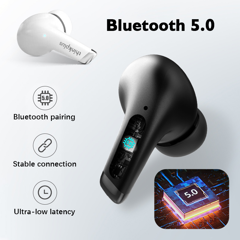 Tai nghe bluetooth LENOVO  LP5/Tai Nghe Bluetooth 5.0 Không Dây chống thấm nước tích hợp micro