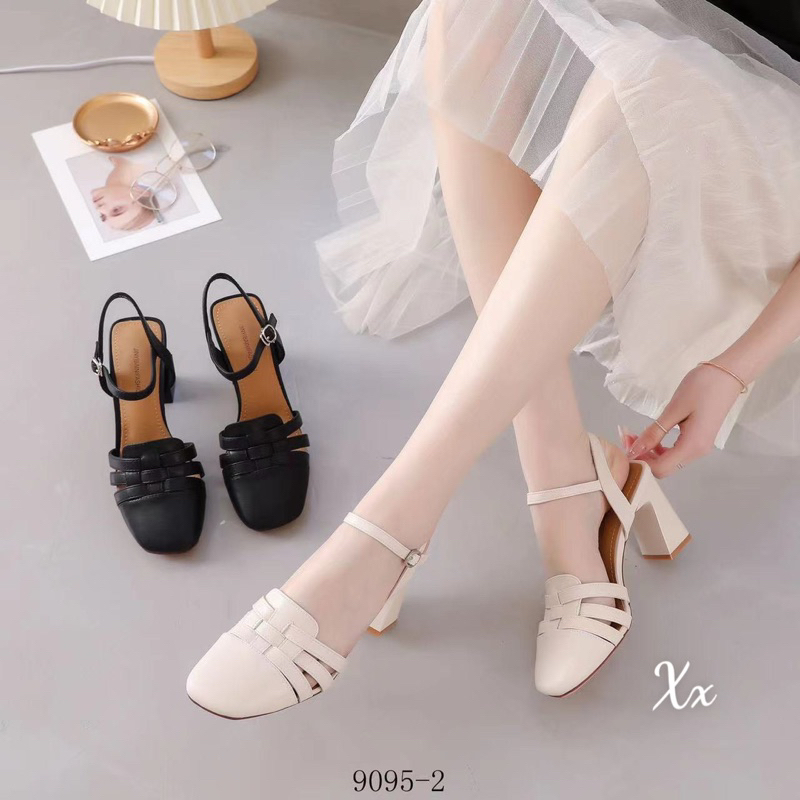 Sandal cao gót dáng rọ hàng cao cấp fullbox