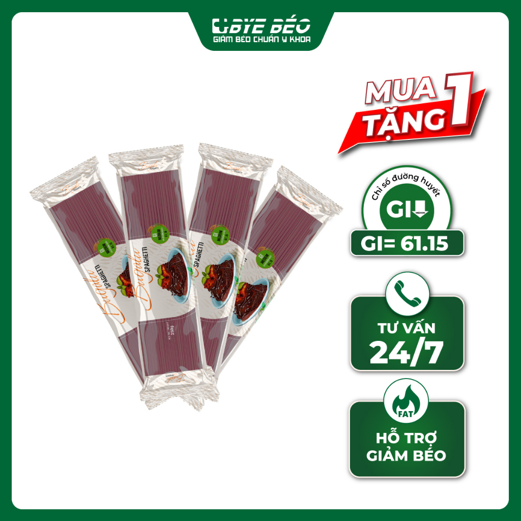 Spaghetti Bugalu Combo 2 kg - Phan Bảo Long Giảm Béo Chuẩn Y Khoa