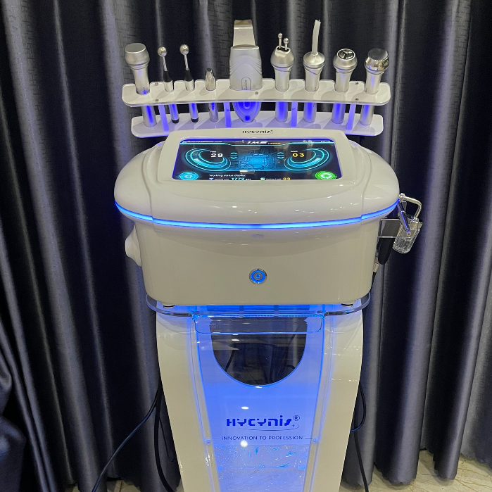 Máy chăm sóc da 10in1 máy siêu sịn siêu sang dành cho spa và TMV