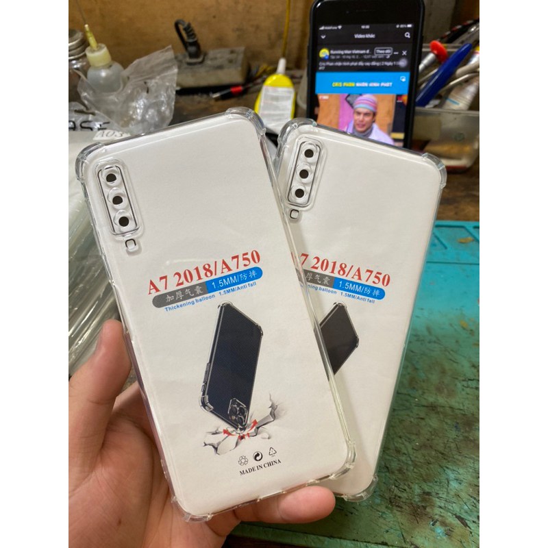Ốp lưng silicon dành cho Samsung A7 2018/A750