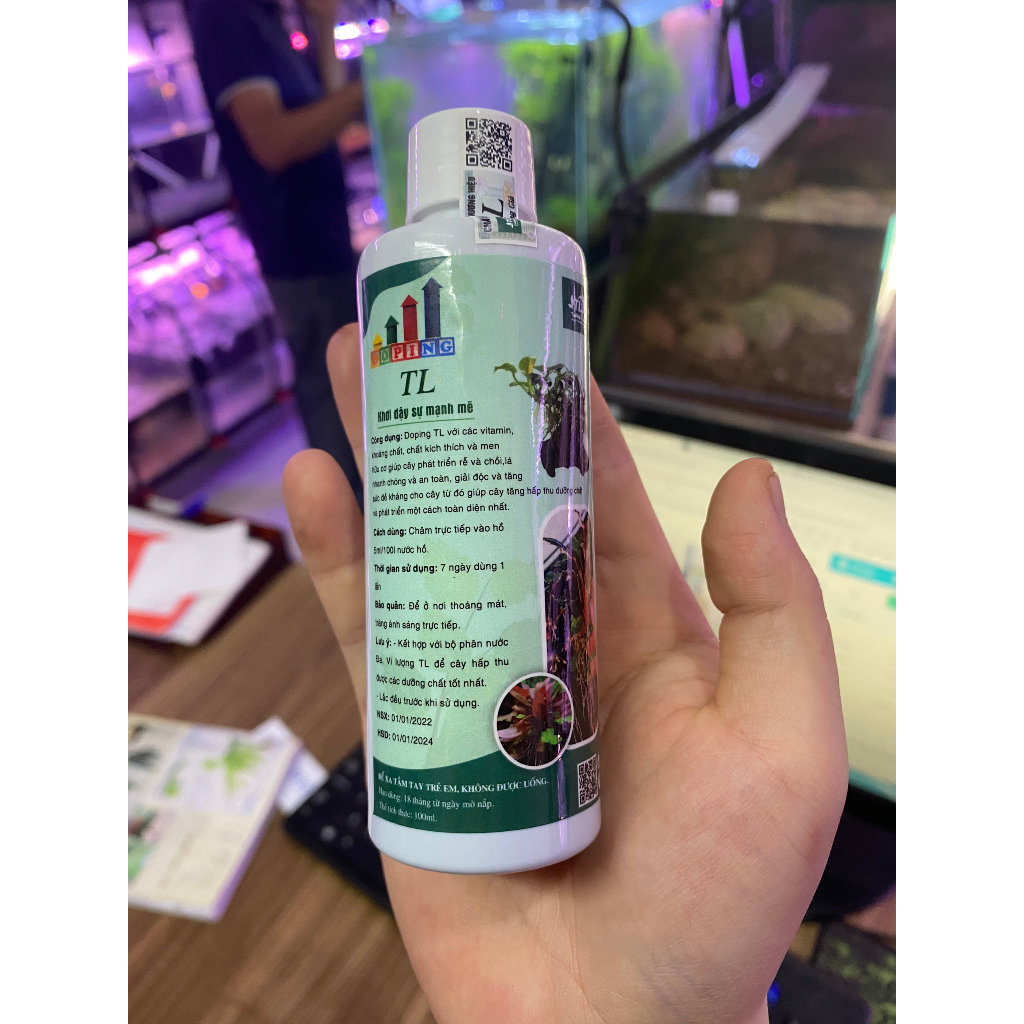 Doping TL dành cho cây thủy sinh chai 100ml